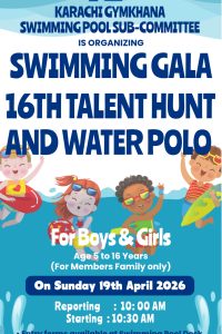 Kids Swimming Gala
