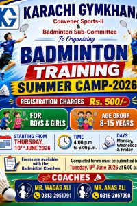 Badminton Summer Camp