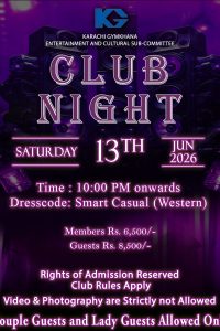 Club Night Jun 2026