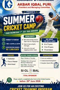 Cricket Summer Camp