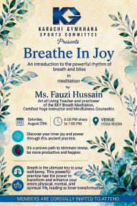 Breathe In Joy