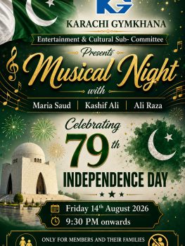 Musical Night 14 August